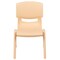 Flash Furniture Natural Plastic Stackable School Chair with 12" Seat Height, PK10 10-YU-YCX-001-NAT-GG - alternate 5